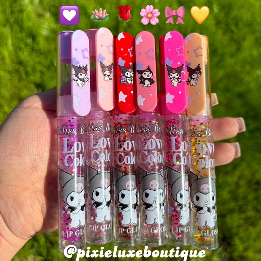 Kuromi Glitter Gloss