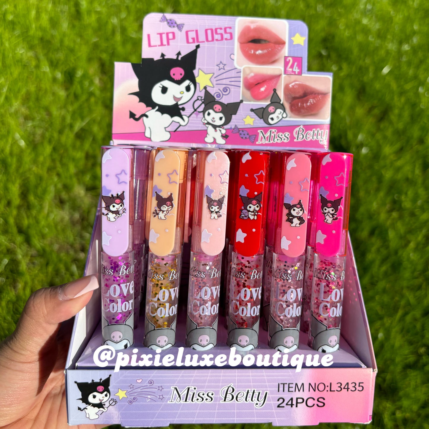 Kuromi Glitter Gloss