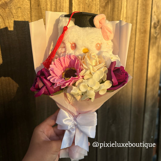 hello kitty graduation bouquet