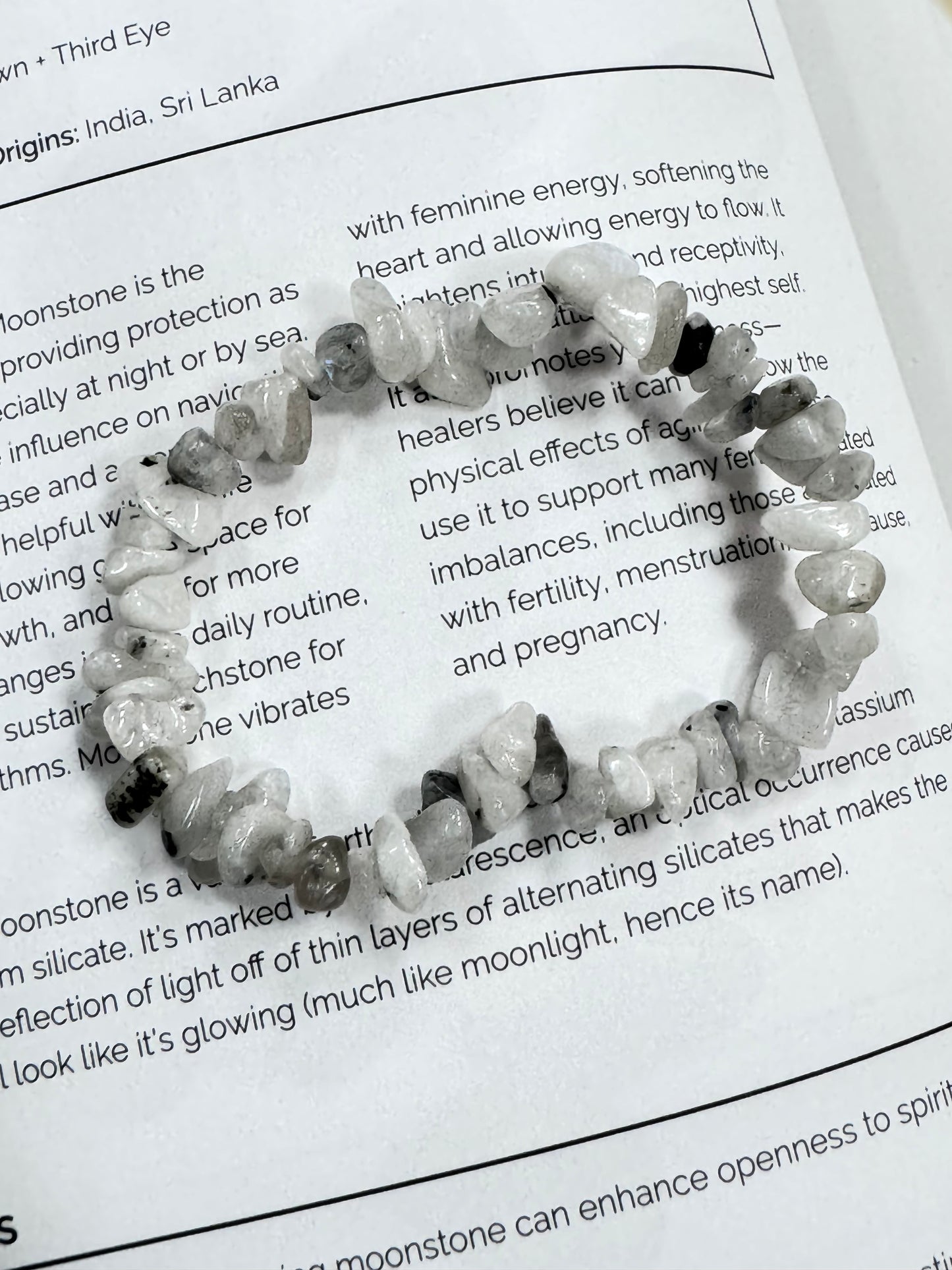 Raw Chip Bracelet