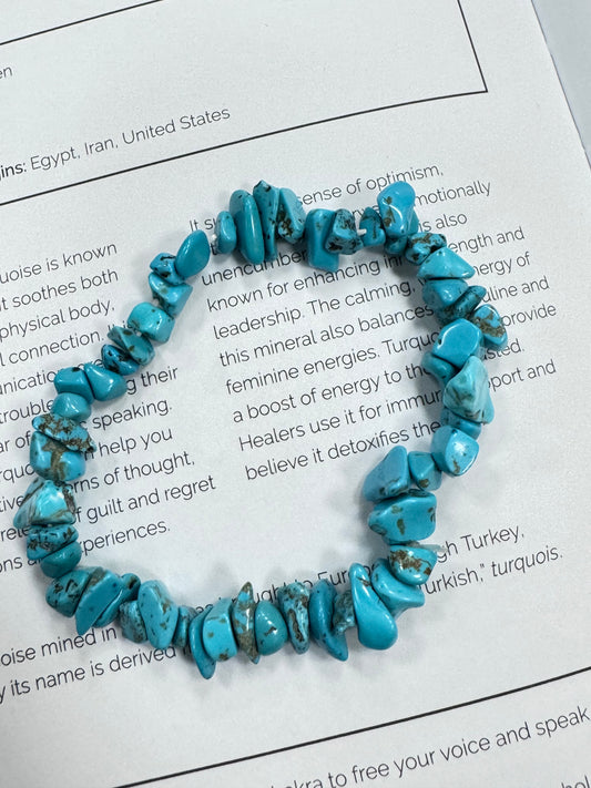 Raw Chip Bracelet