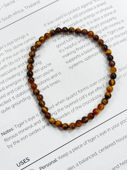 4mm Crystal Bracelet