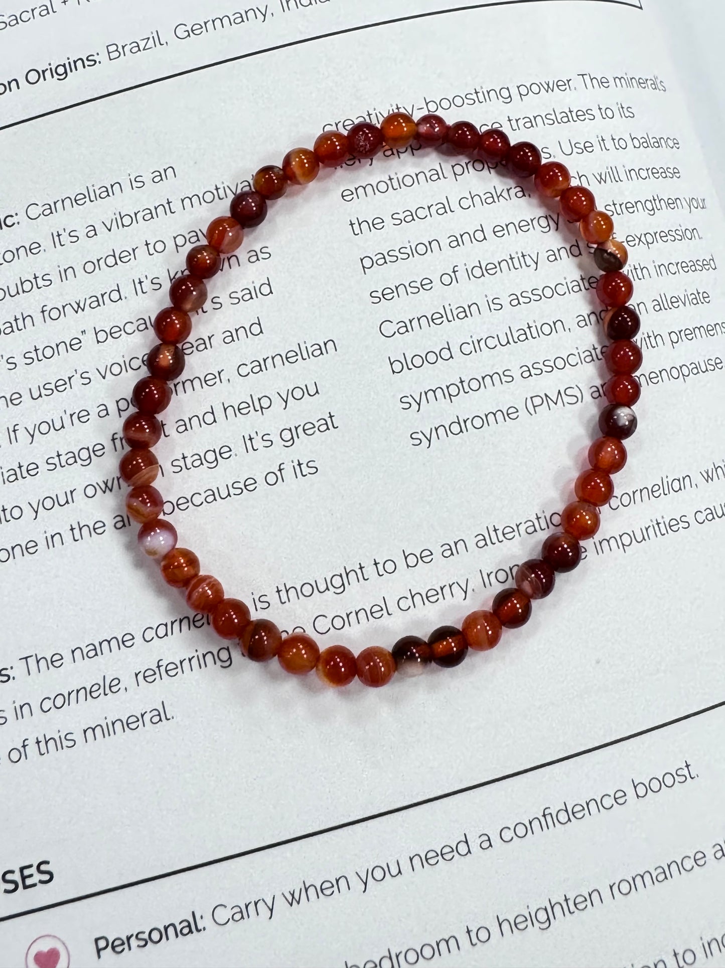 4mm Crystal Bracelet