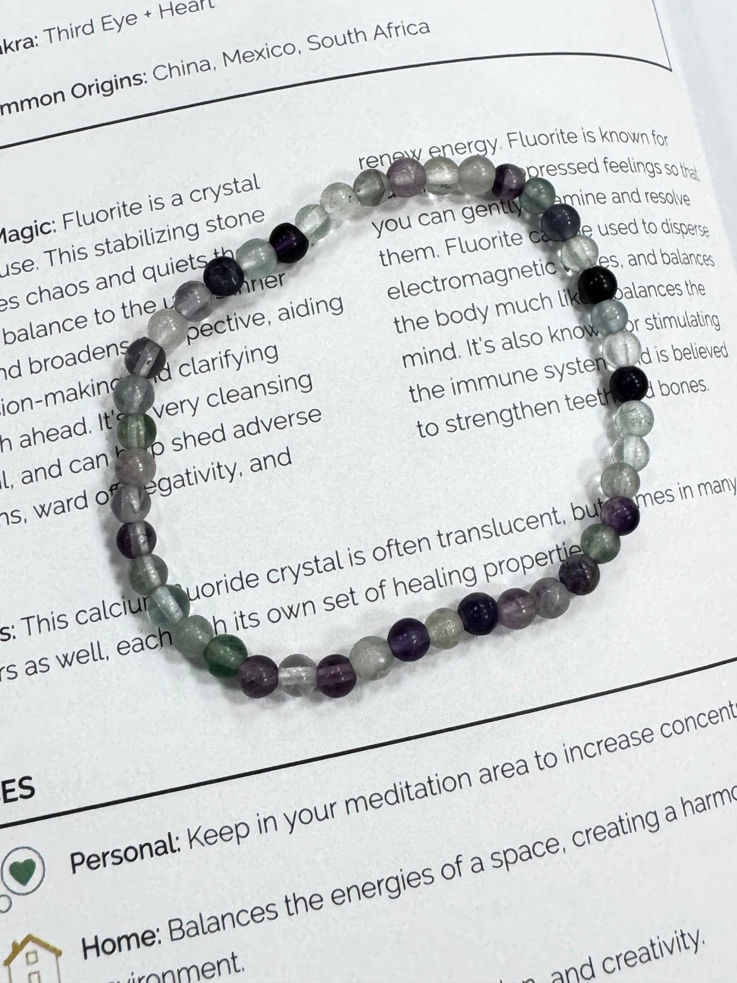 4mm Crystal Bracelet