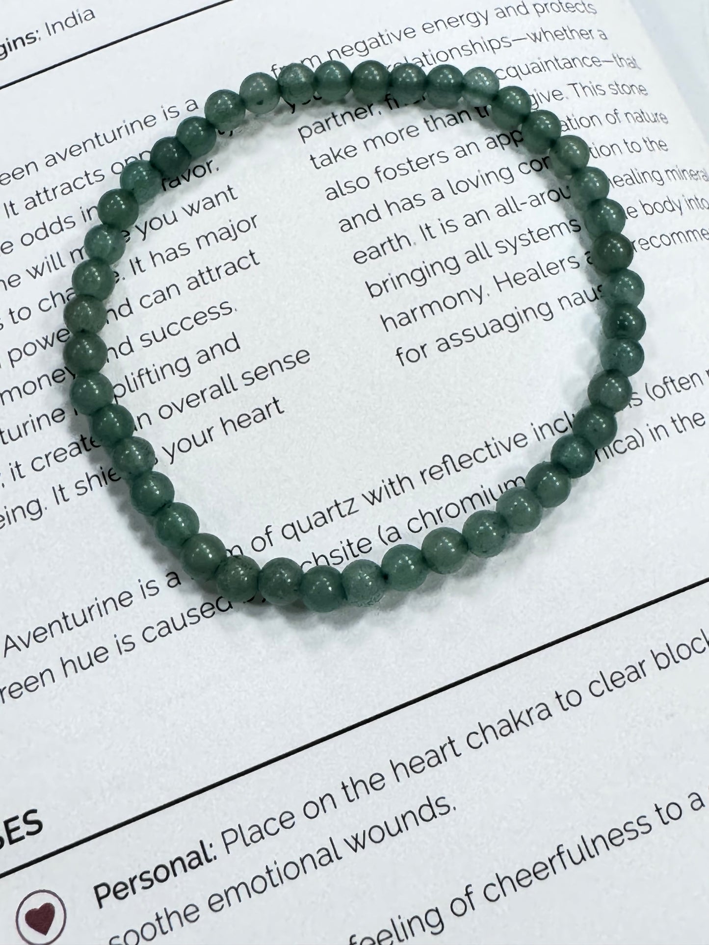 4mm Crystal Bracelet