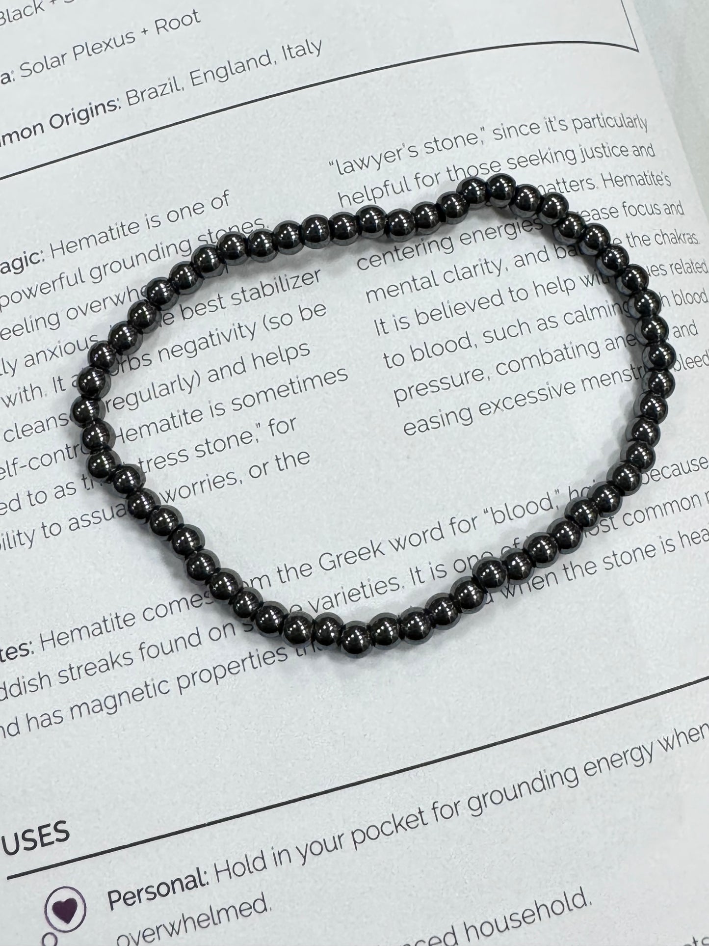 4mm Crystal Bracelet