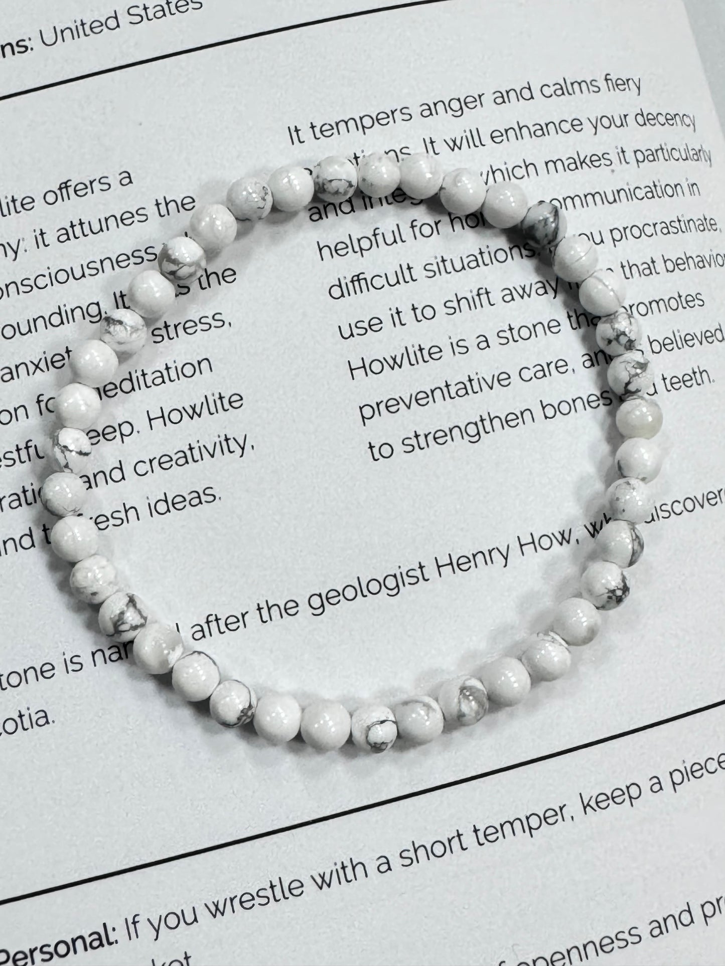 4mm Crystal Bracelet