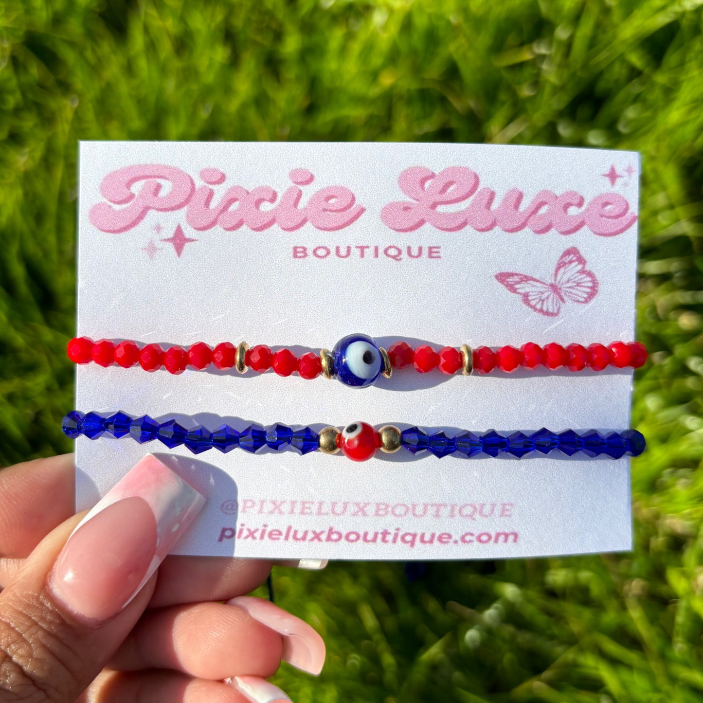 Red Bracelet Set