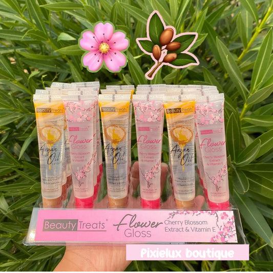 Flower & Argan Lip gloss