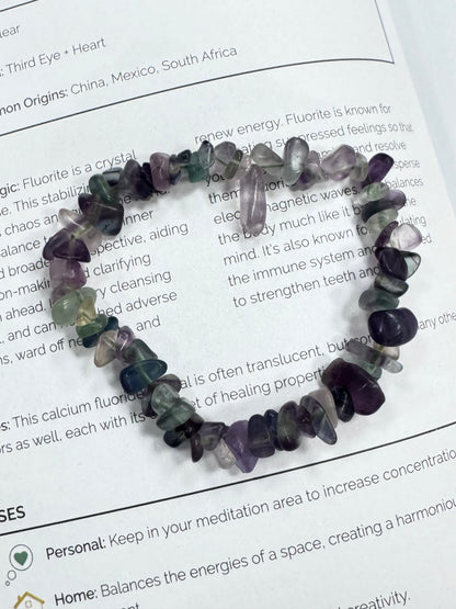 Raw Chip Bracelet