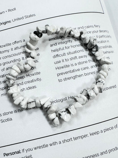 Raw Chip Bracelet