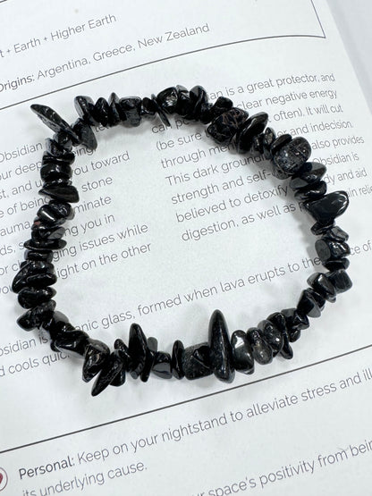 Raw Chip Bracelet