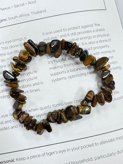 Raw Chip Bracelet