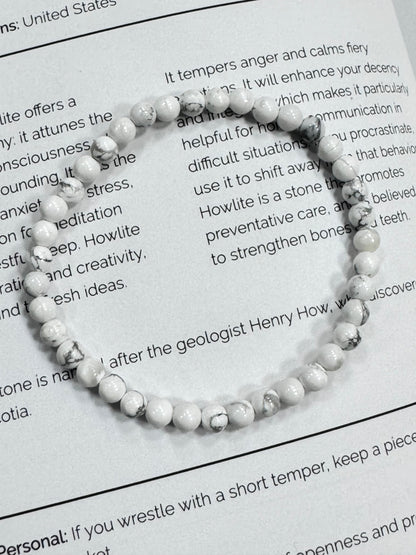 4mm Crystal Bracelet